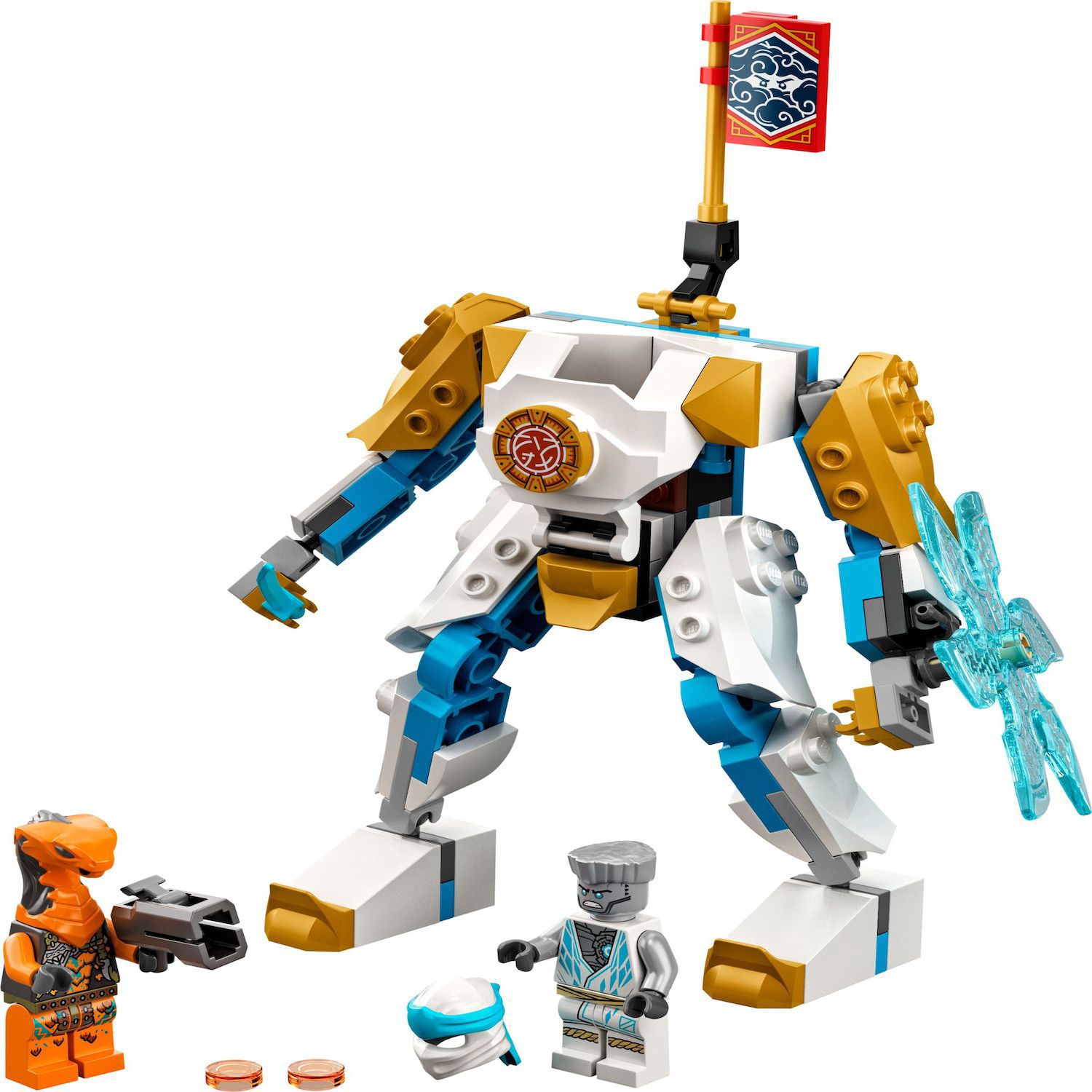 

LEGO NINJAGO Зейн Power Up Mech EVO 71761 Строительный набор (95 деталей) LEGO