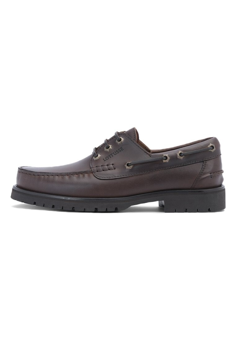 

Топсайдеры Nautic Lottusse, цвет dark brown
