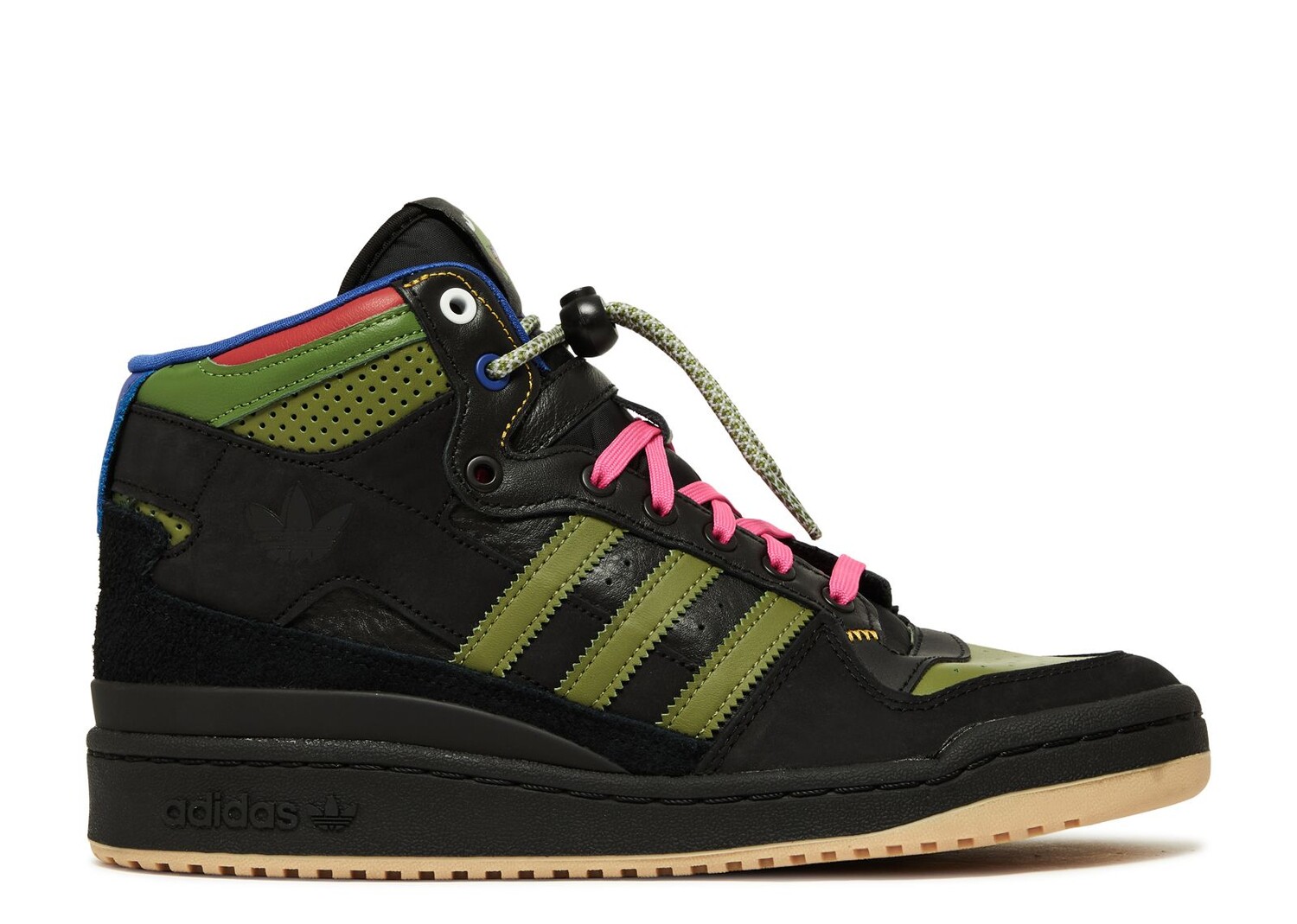 

Кроссовки adidas Hebru Brantley X Forum Mid Rt 'Frogboy', черный