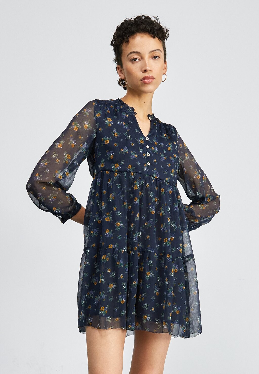 

Платье летнее IKAIA Pepe Jeans, темно-синий