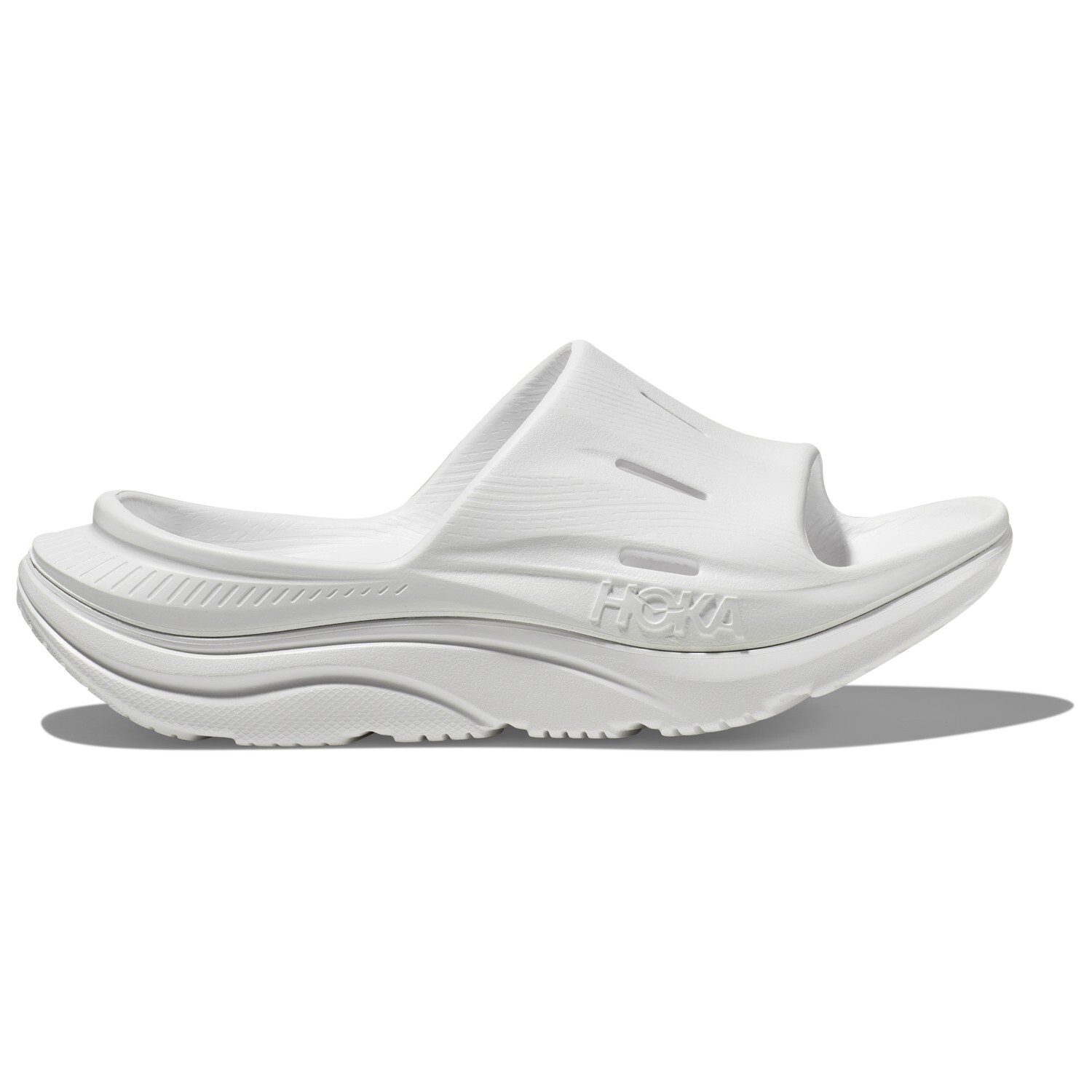 Сандалии Hoka Ora Recovery Slide 3, цвет White/White