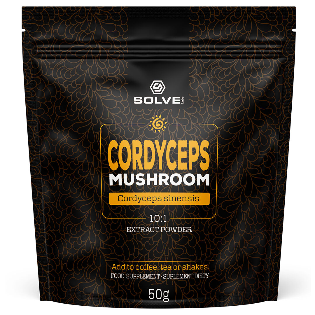 Бад с экстрактами грибов 10:1 Solve Labs Cordyceps, 50 гр
