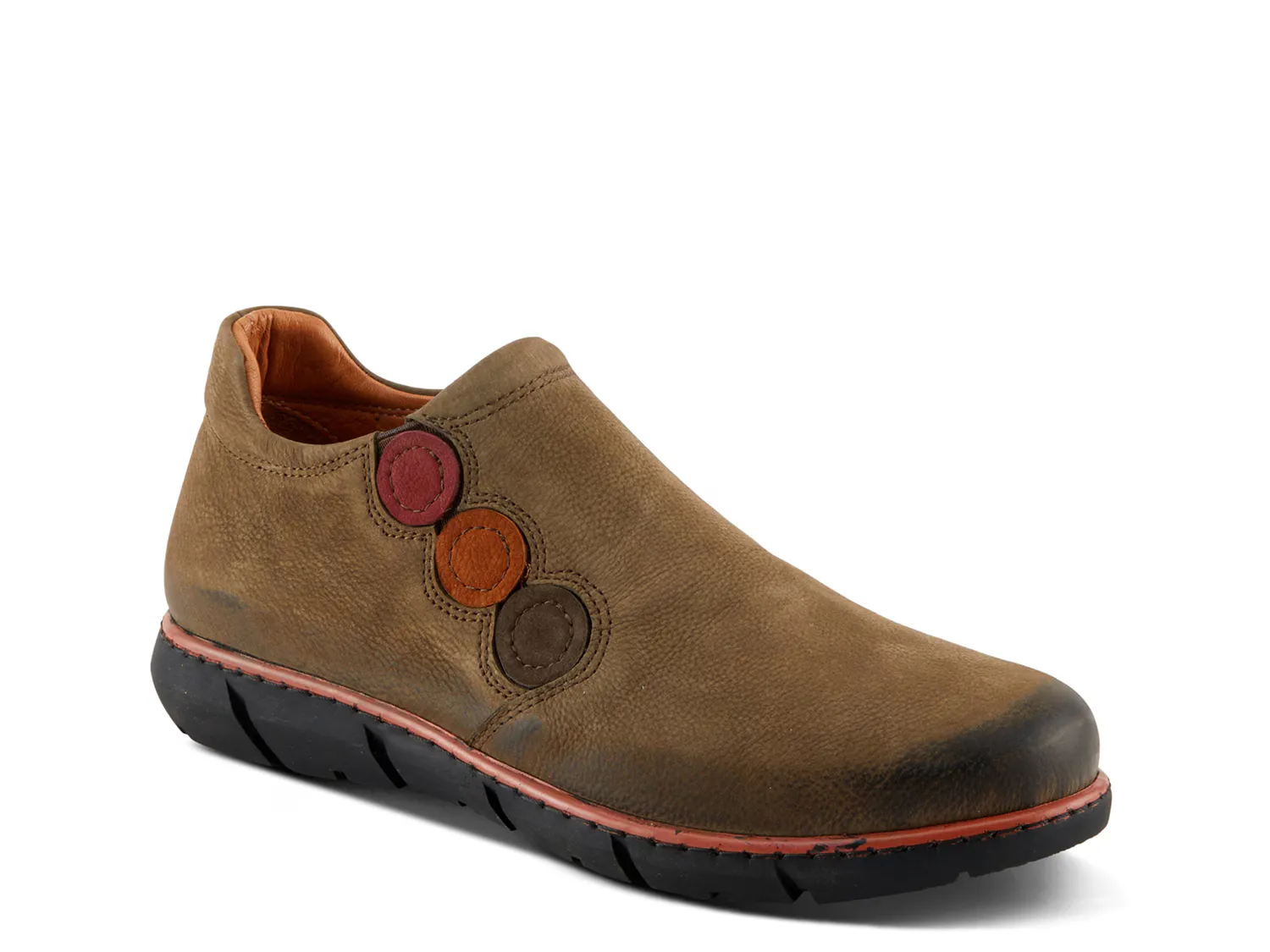 

Слипоны Hansberry Slip-On Spring Step, оливково-зеленый