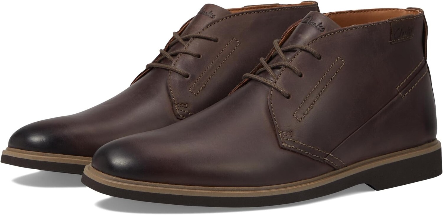

Ботинки Malwood Top Clarks, цвет Dark Brown Leather