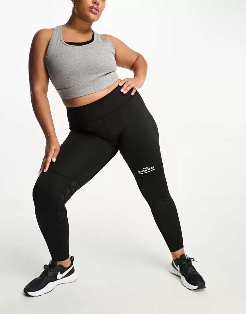 

Черные леггинсы с завышенной талией The North Face Training Plus
