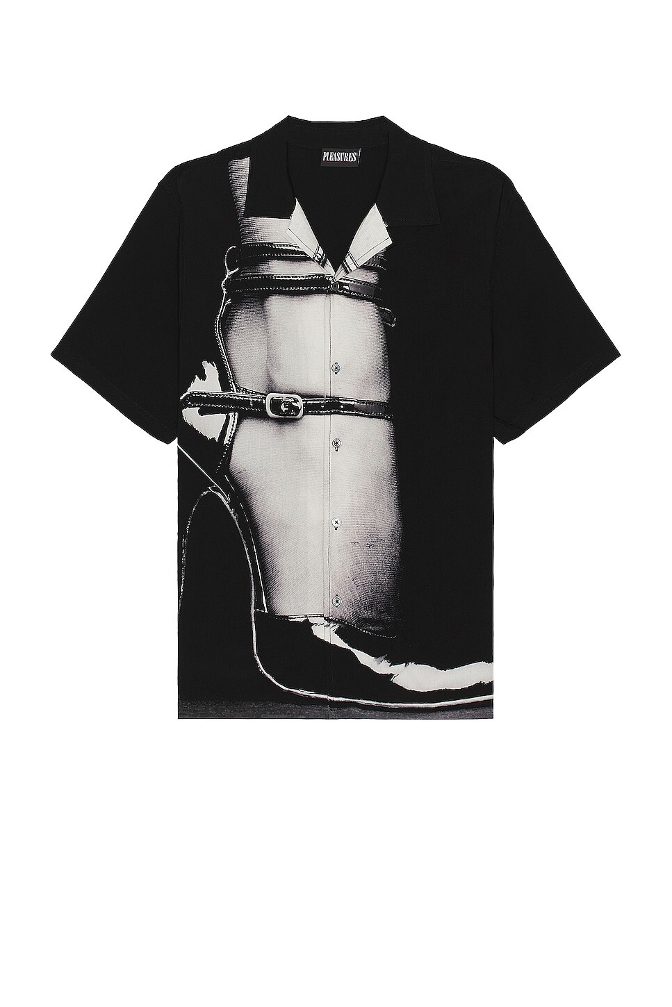 

Рубашка Pleasures Heel Button Down, черный
