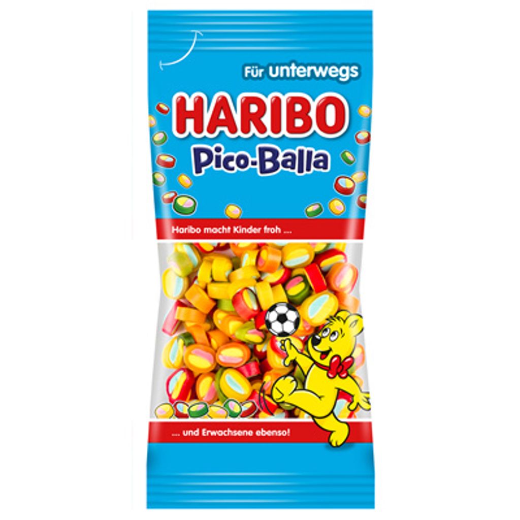 

Трубчатая сумка Haribo Pico Balla - 12 x 65 г