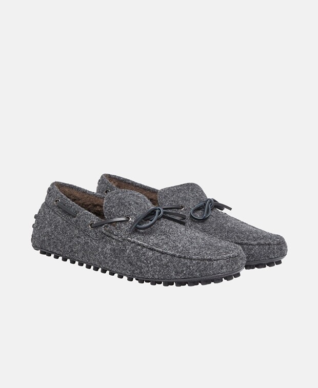 

Мокасины Tod's, серый