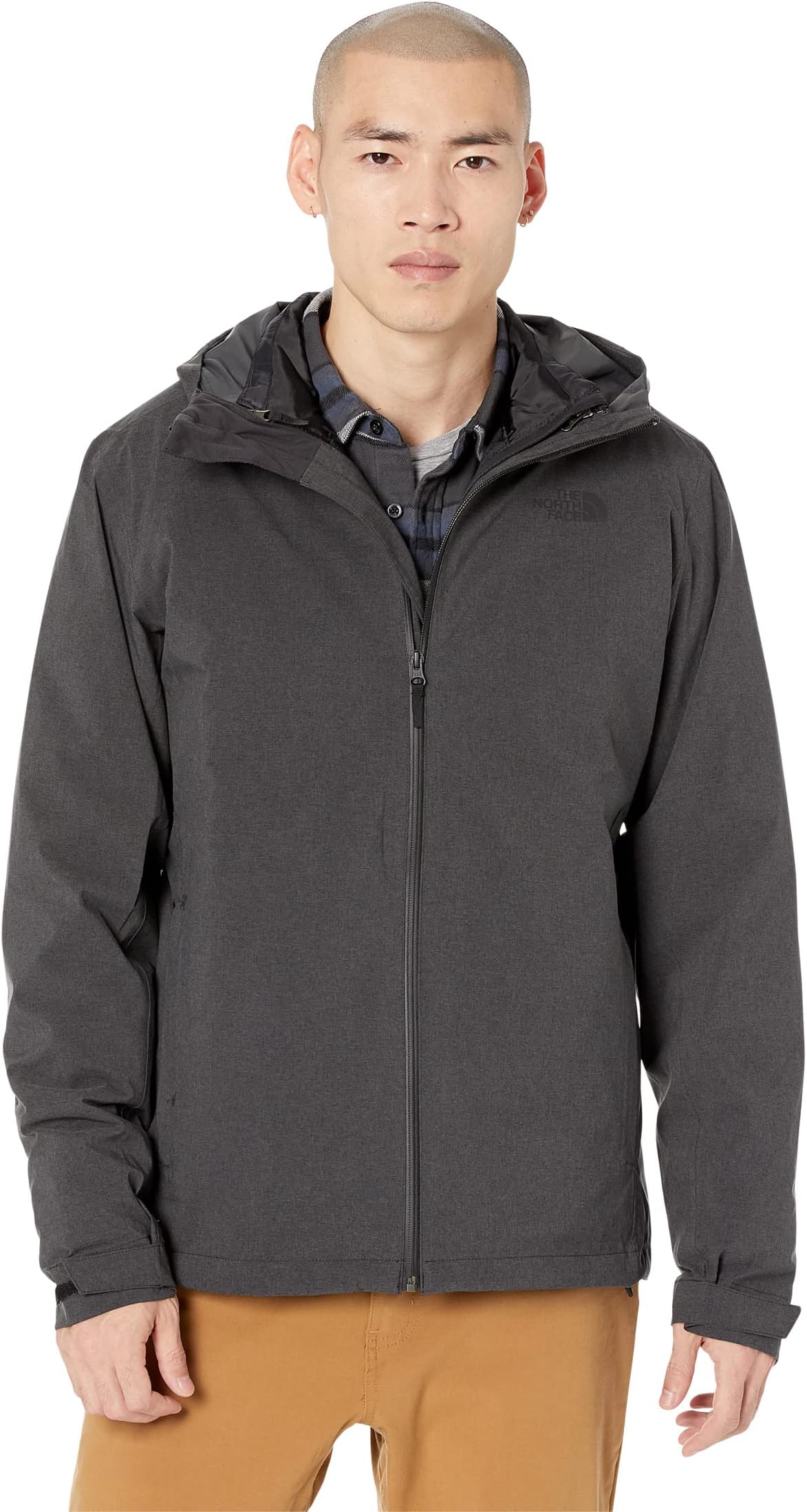 

Куртка ThermoBall Eco Triclimate The North Face, цвет TNF Dark Grey Heather/TNF Black