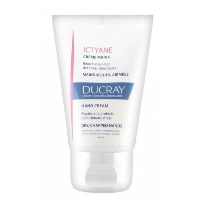 ducray сверхпитательная маска для сухих волос 150 мл ducray nutricerat Крем для рук Ictyane Crema Manos Ducray, 50 ml