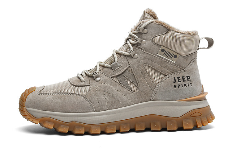 

Кроссовки JEEP SPIRIT Lifestyle Shoes Men High-top, цвет Natural Deer