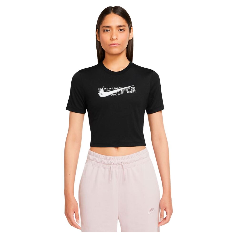 

Футболка Nike Sportswear Slim Crop Swoosh, черный
