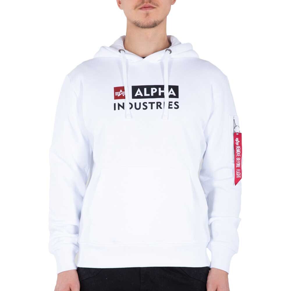 

Свитер Alpha Industries Block-Logo, белый