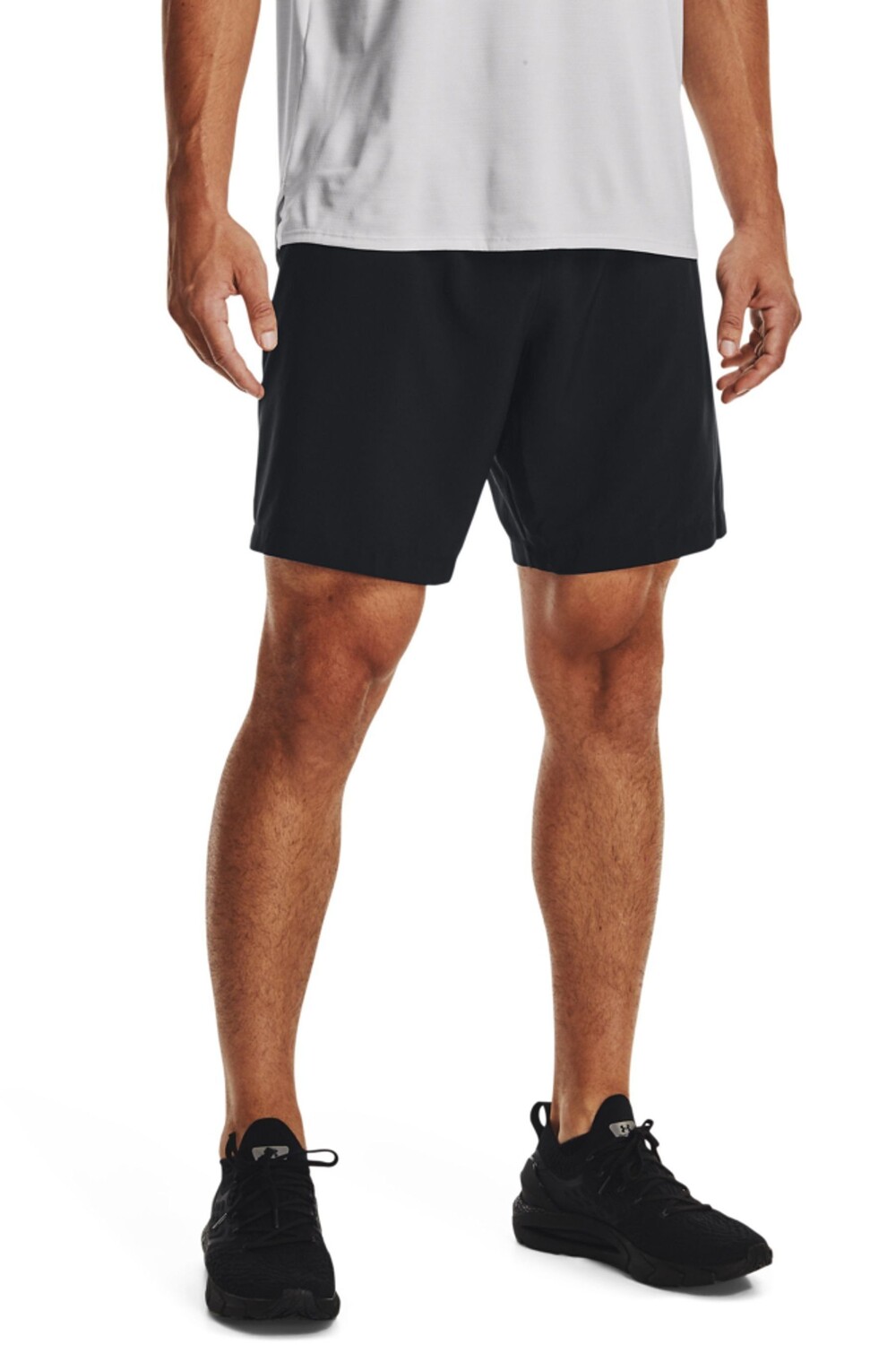

Черные шорты с графикой Under Armour, черный
