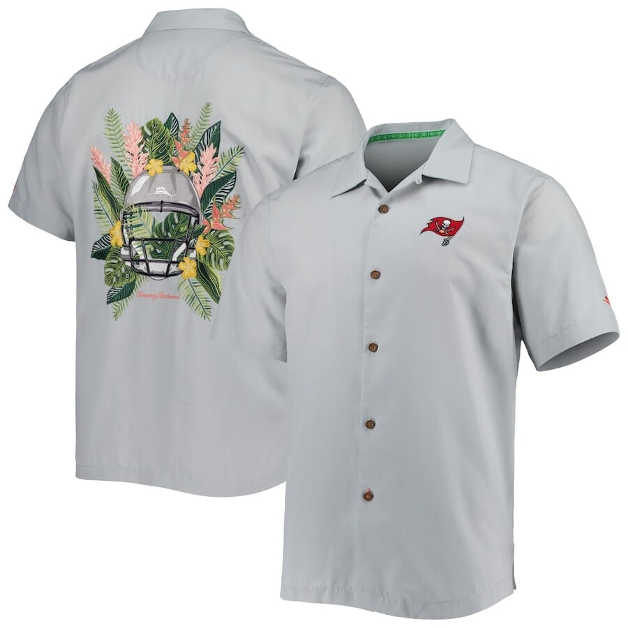 

Рубашка Tommy Bahama Tampa Bay Buccaneers, серый