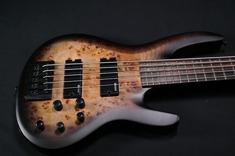 

Басс гитара LTD B -5 Ebony Burl Poplar Charcoal Burst Satin 025