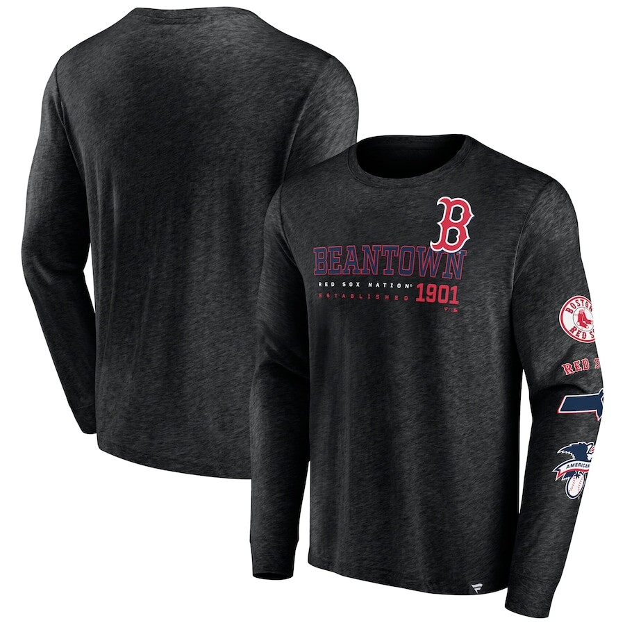 

Футболка с длинным рукавом Fanatics Branded Boston Red Sox, черный