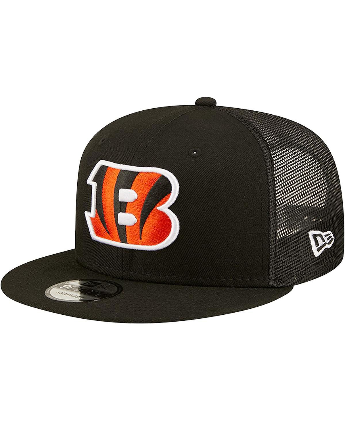 

Мужская черная кепка Snapback Cincinnati Bengals Team Classic Trucker 9FIFTY New Era