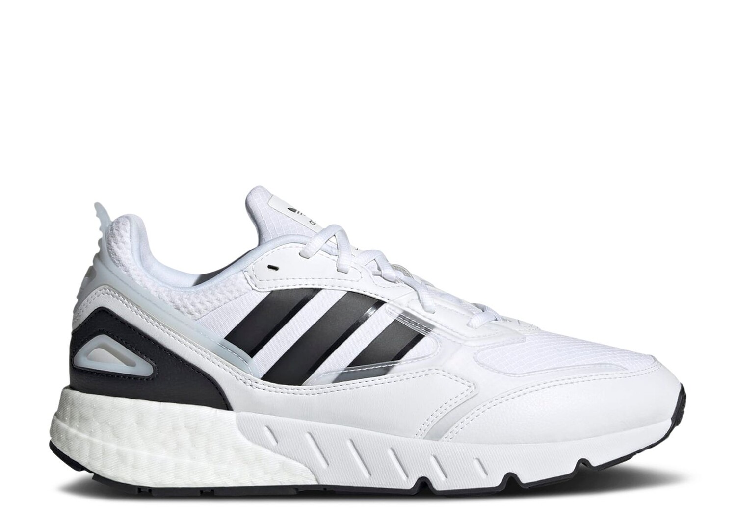 Кроссовки adidas Zx 1K Boost 2.0 'White Black', белый кроссовки adidas zx 1k boost white collegiate gold белый