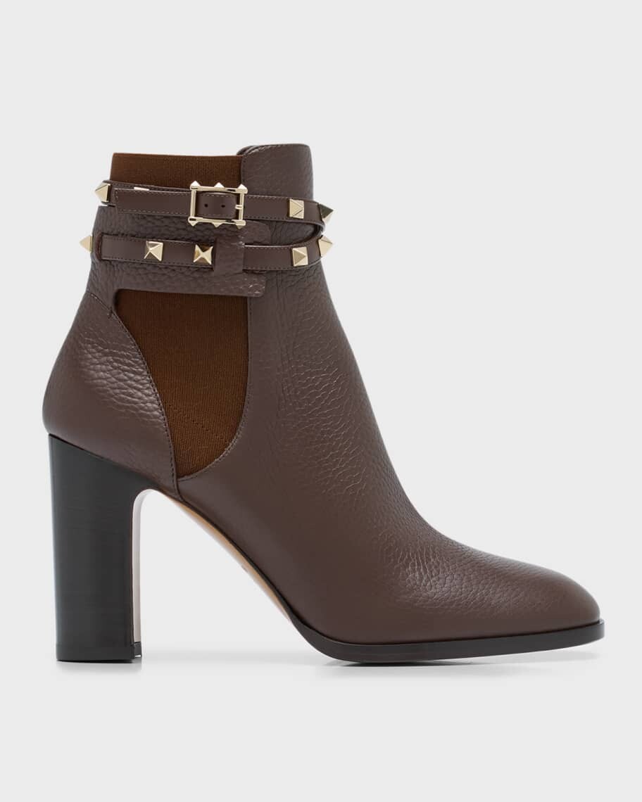 

Ботильоны Rockstud с пряжками и запахом Valentino Garavani