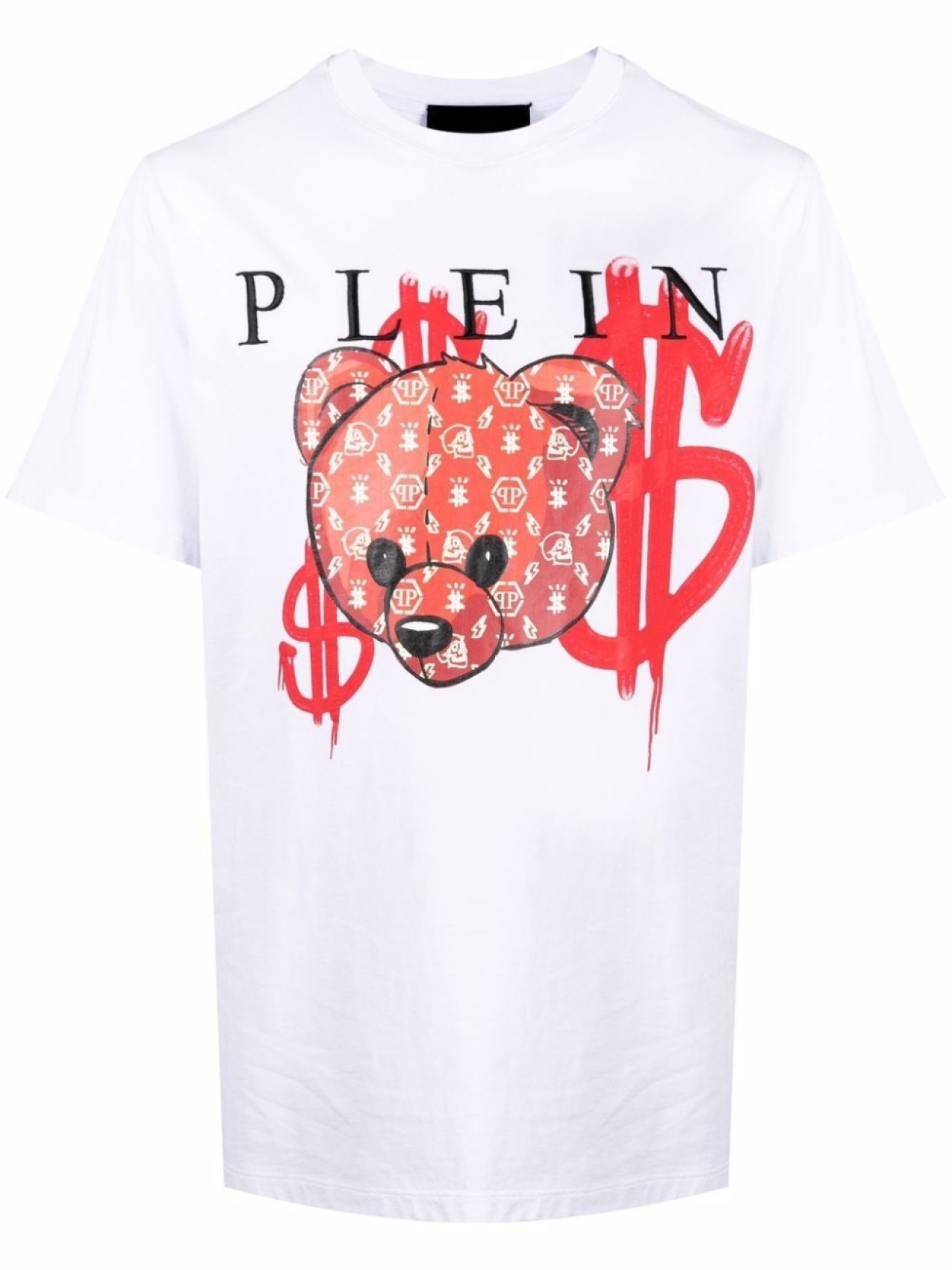 

Philipp Plein футболка Teddy Bear, белый