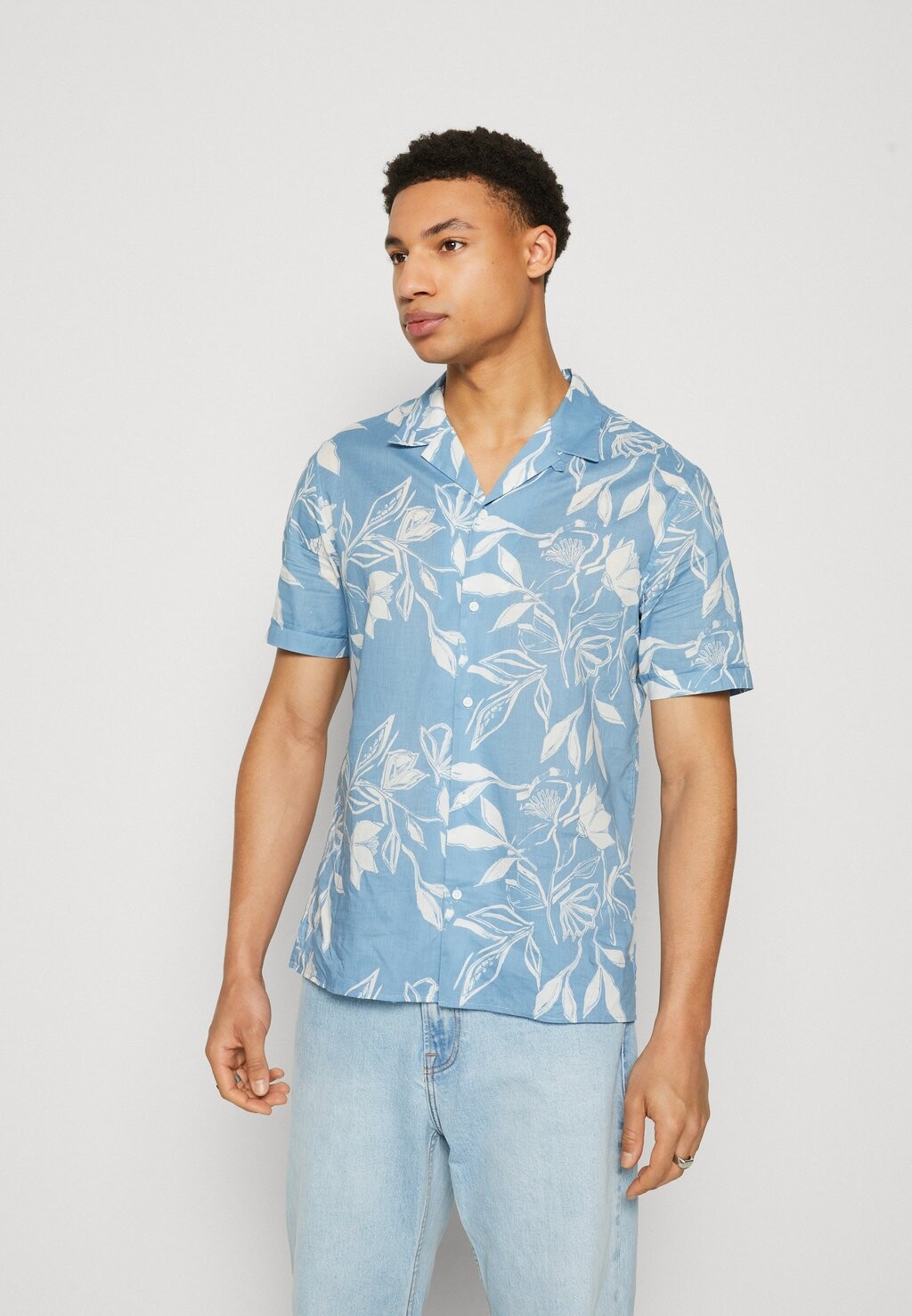 

Рубашка Honolulu Regular Antony Morato, пыльно-синяя