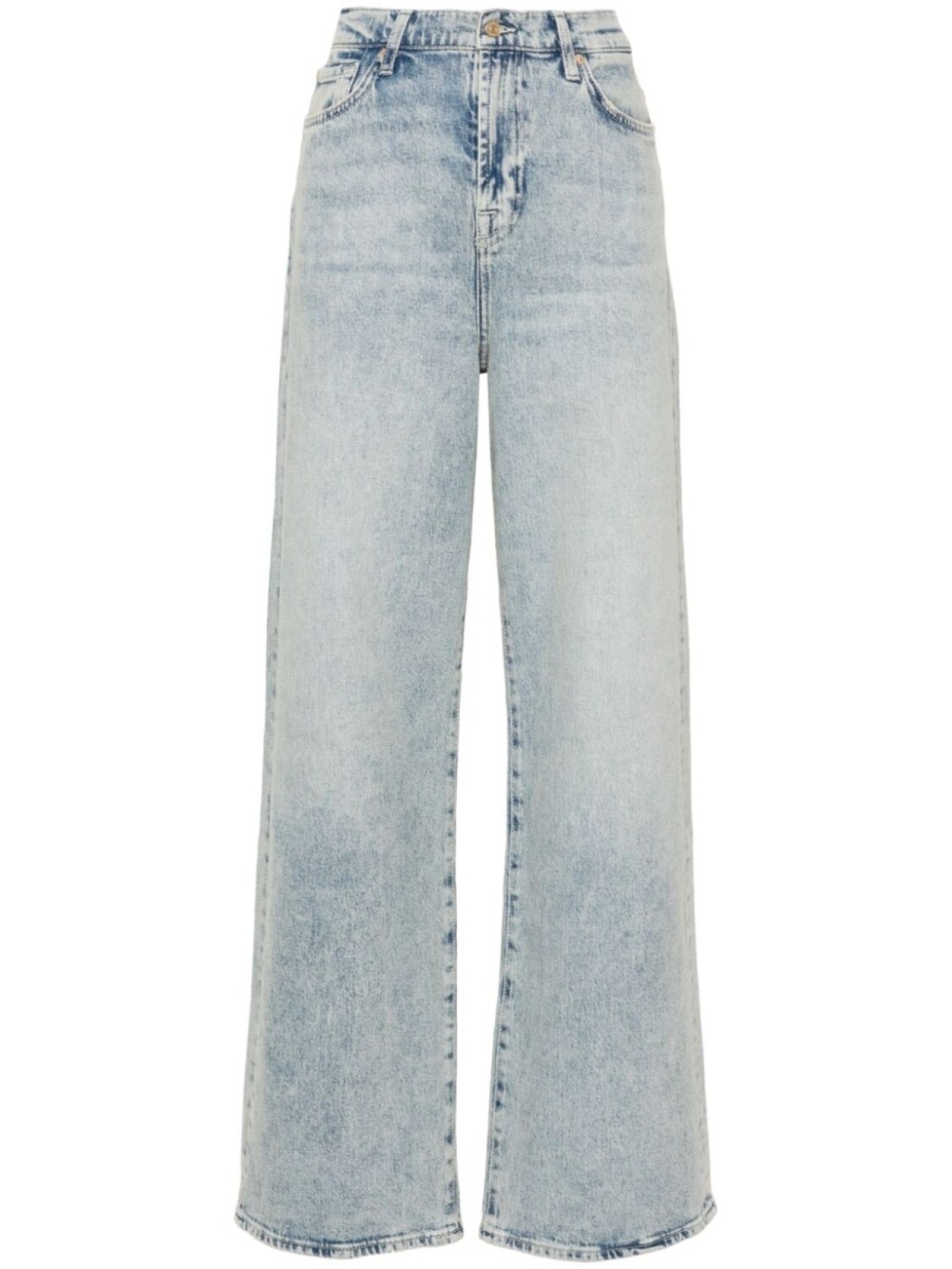 

7 For All Mankind джинсы Scout прямого кроя, синий
