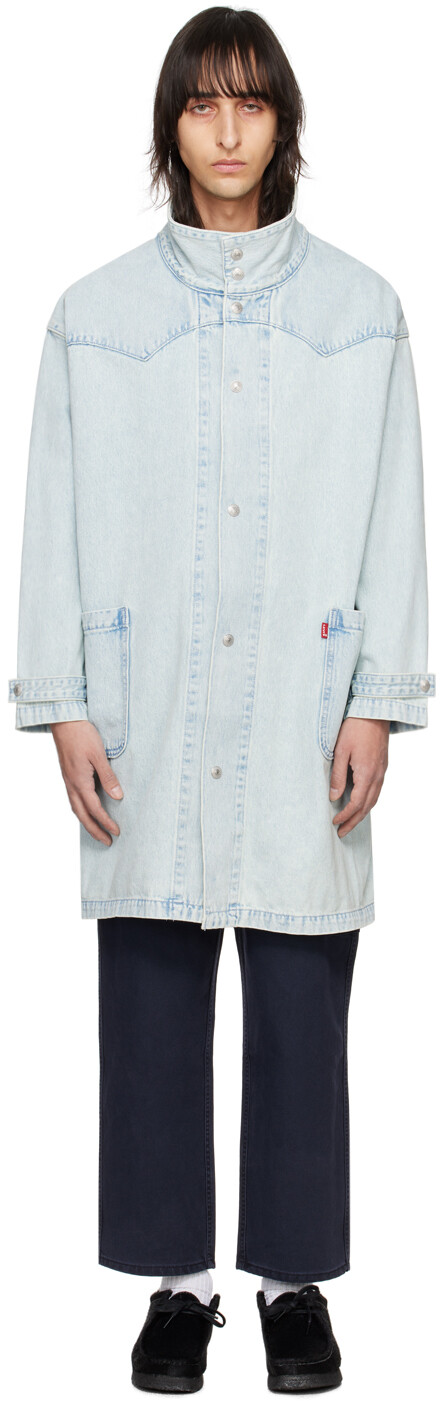 

Синяя джинсовая куртка в стиле вестерн Levi'S