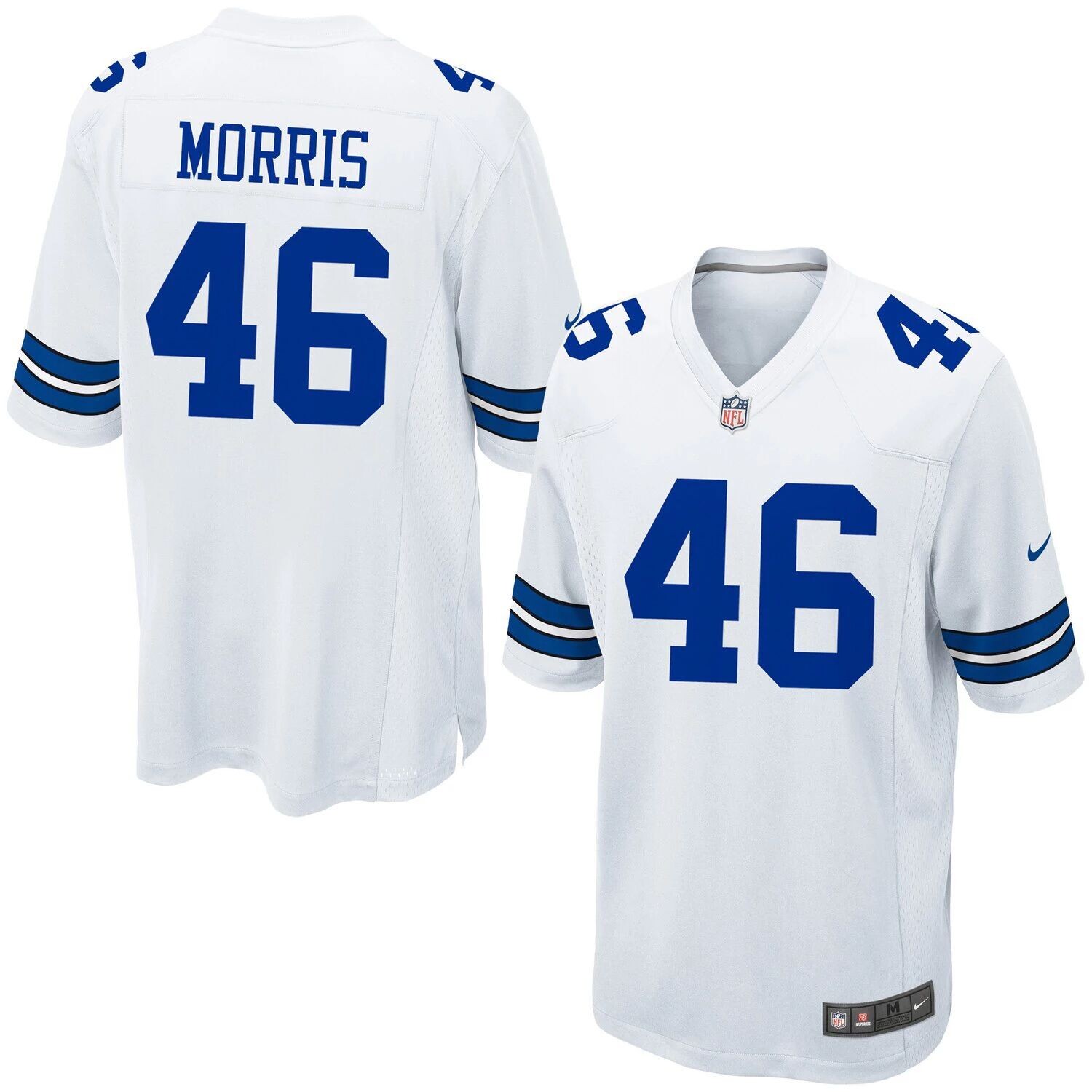 

Мужское игровое джерси Alfred Morris White Dallas Cowboys Nike