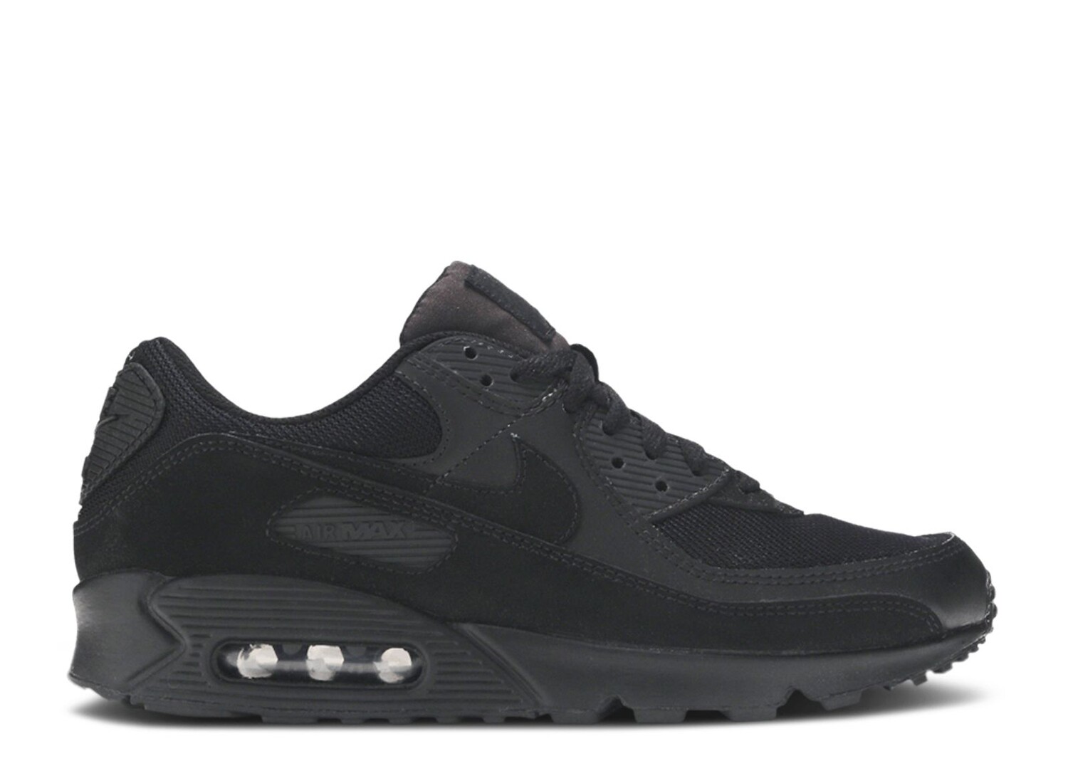 

Кроссовки Nike Wmns Air Max 90 Recraft 'Triple Black', черный