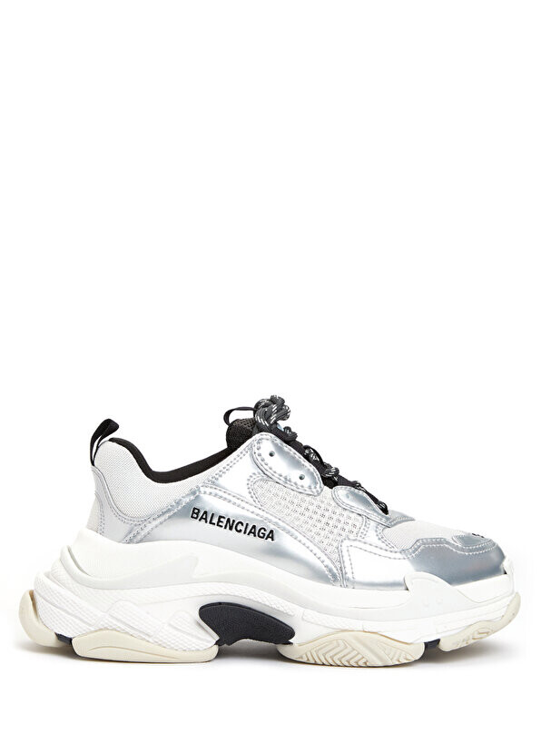 

Женские кроссовки triple s с белым логотипом Balenciaga