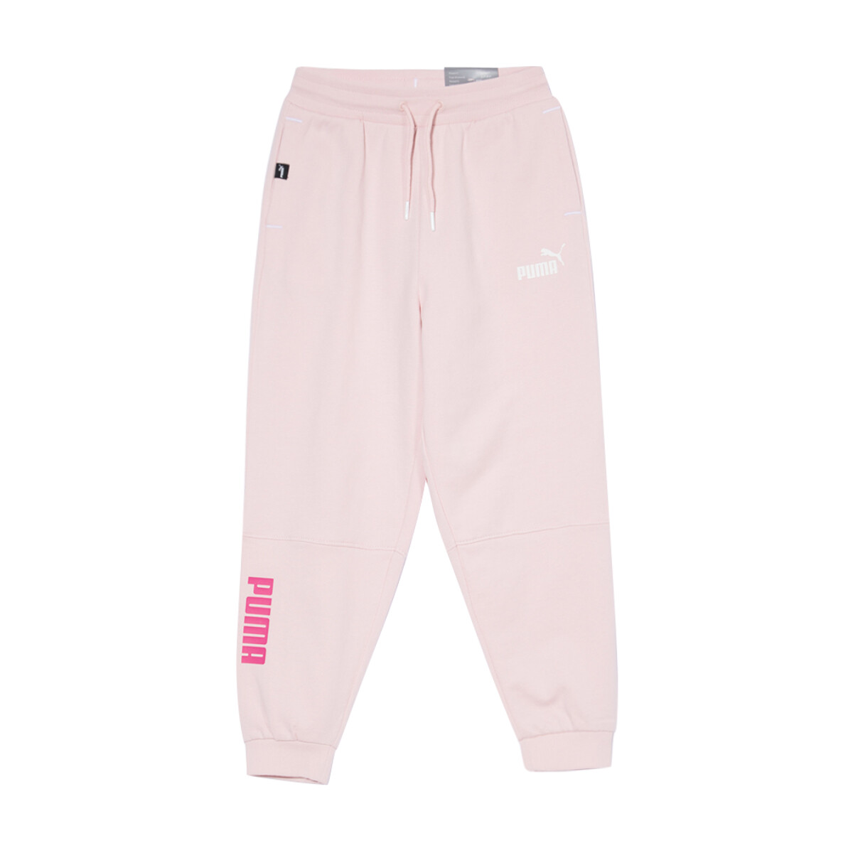 

Детские трикотажные спортивные штаны Puma, розовый