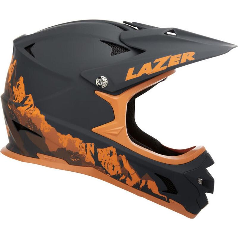 Полнолицевой шлем LAZER Phoenix+, Кобальтовый оранжевый