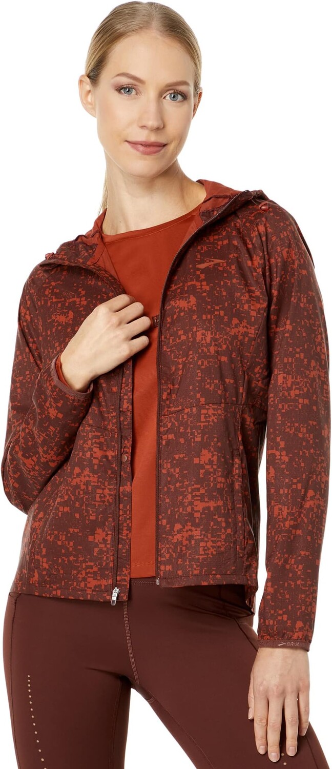 

Куртка Canopy Jacket Brooks, цвет Run Raisin Glitch Print