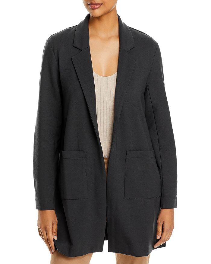 

Длинный блейзер с открытым передом Eileen Fisher