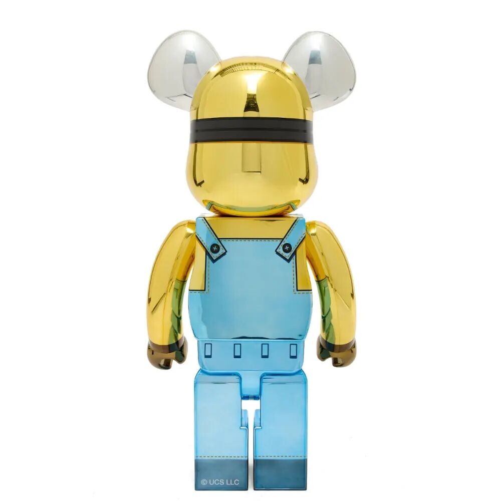 

Medicom кевин chrome версия be@rbrick 1000%, золотой