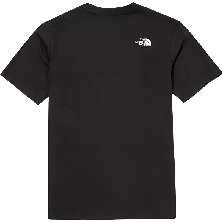

Футболка унисекс черная The North Face, черный