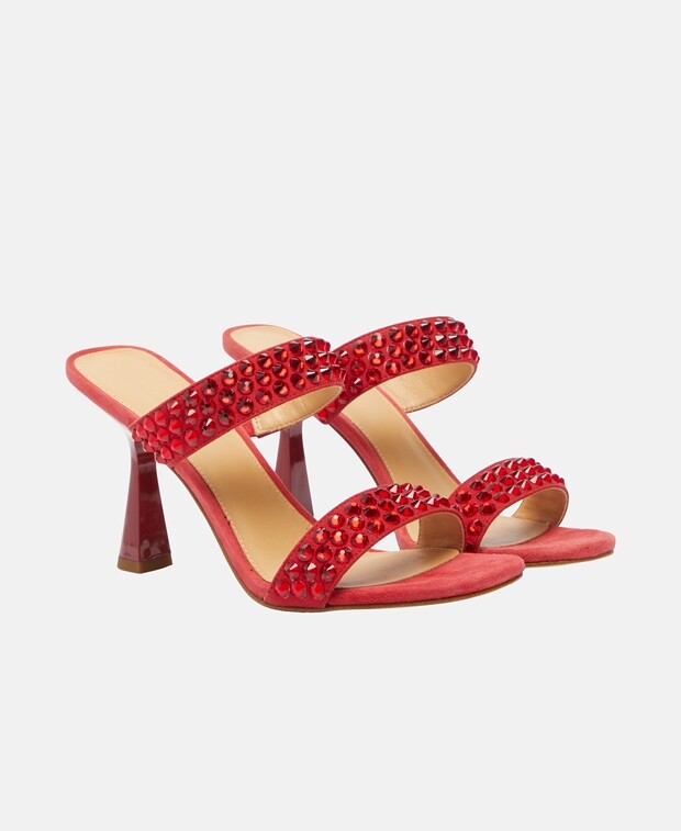 

Босоножки на каблуке Michael Kors, красный