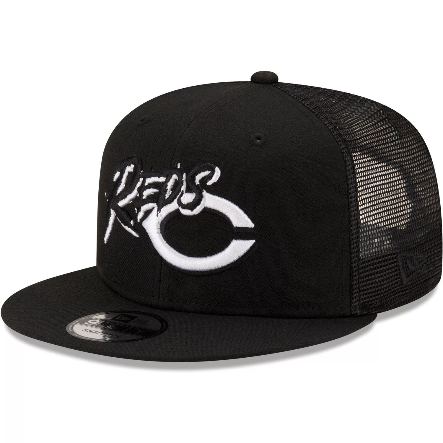 

Мужская черная кепка New Era Cincinnati Reds Street Trucker 9FIFTY Snapback