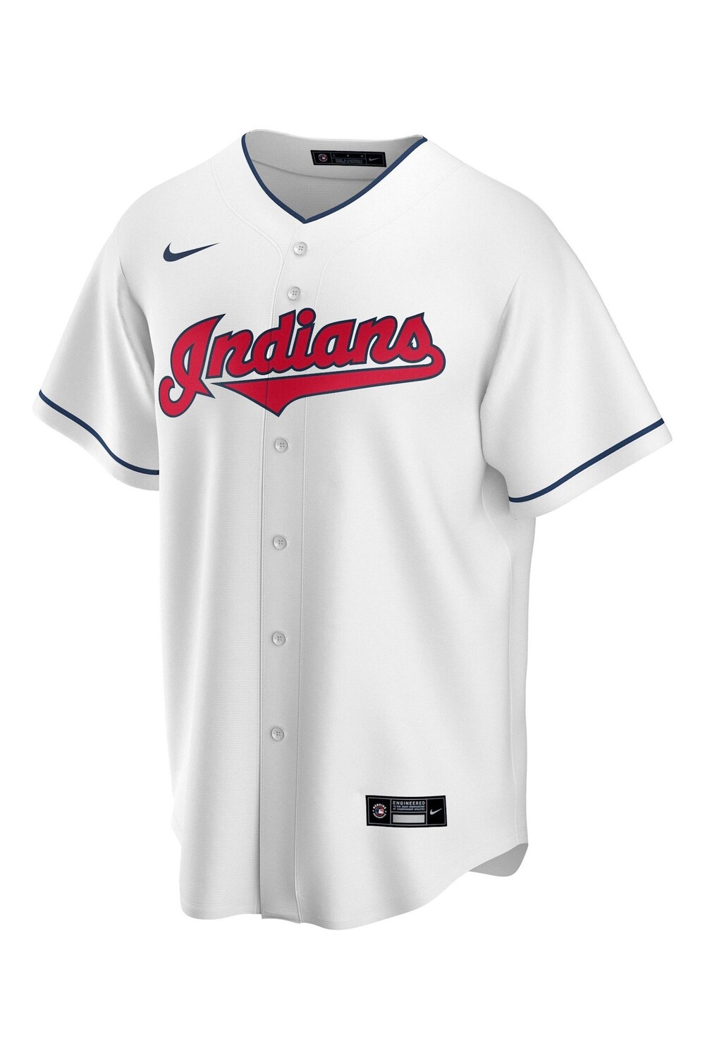 

Официальная копия домашней майки Cleveland Indians Nike, белый