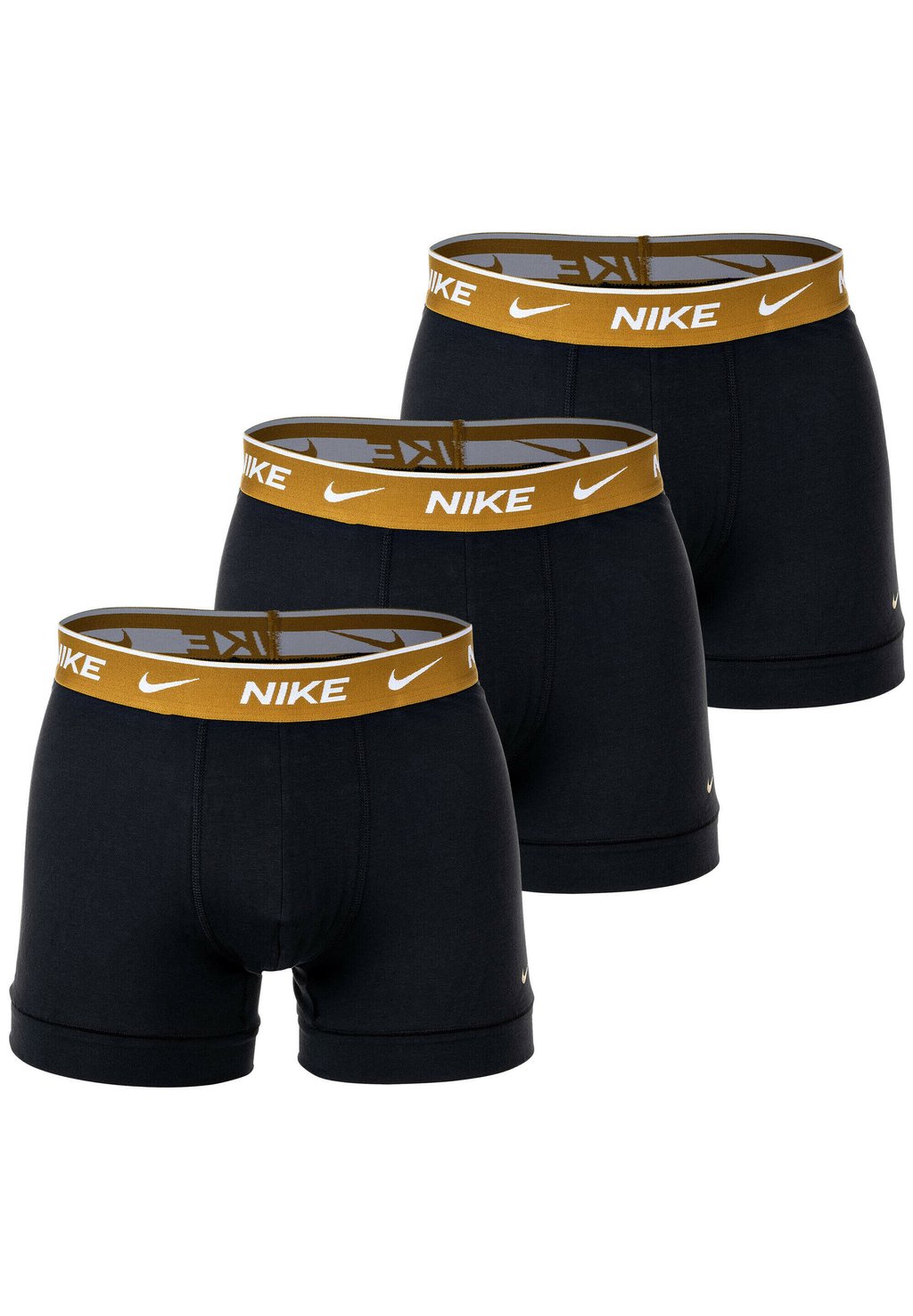 Трусики TRUNK 3 PACK Nike Underwear, цвет schwarz gold