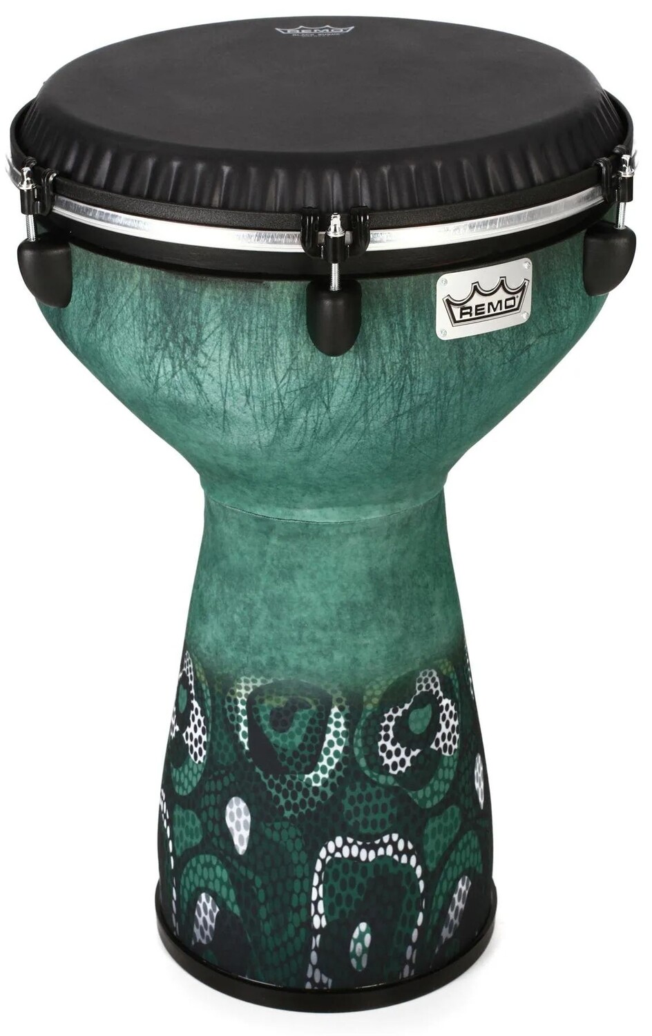 

Джембе Remo Flareout — 13 дюймов Everglade Green