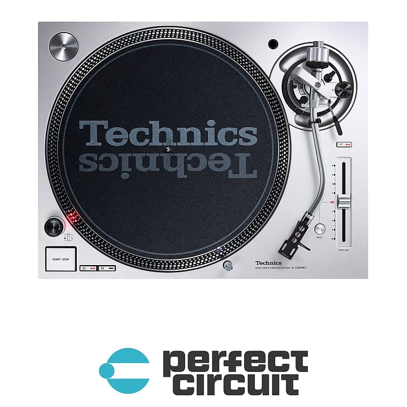 

Проигрыватель Technics SL-1200MK7 Direct Drive Turntable (Silver)