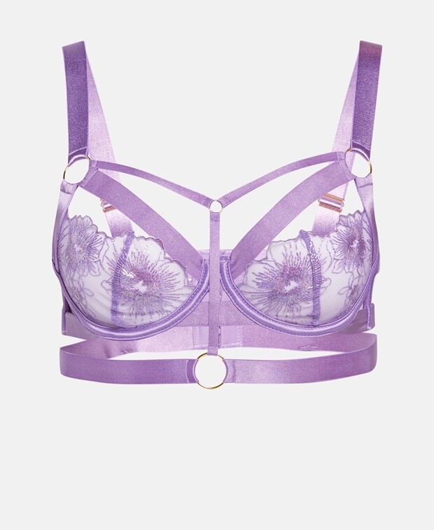 

Бюстгальтер на косточках, чашка BF Hunkemöller, лиловый