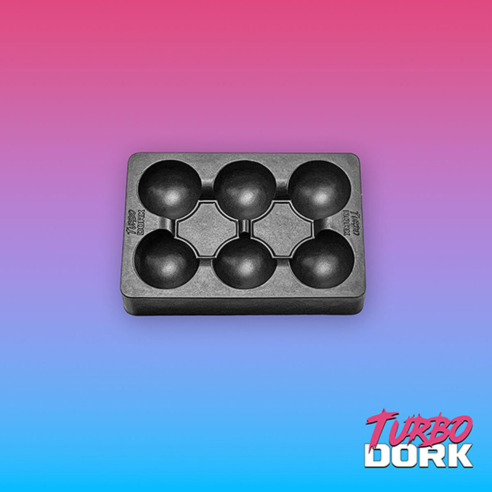 

Аксессуары Turbo Dork Turbo Dork: Dry Palette - Small Black Silicone