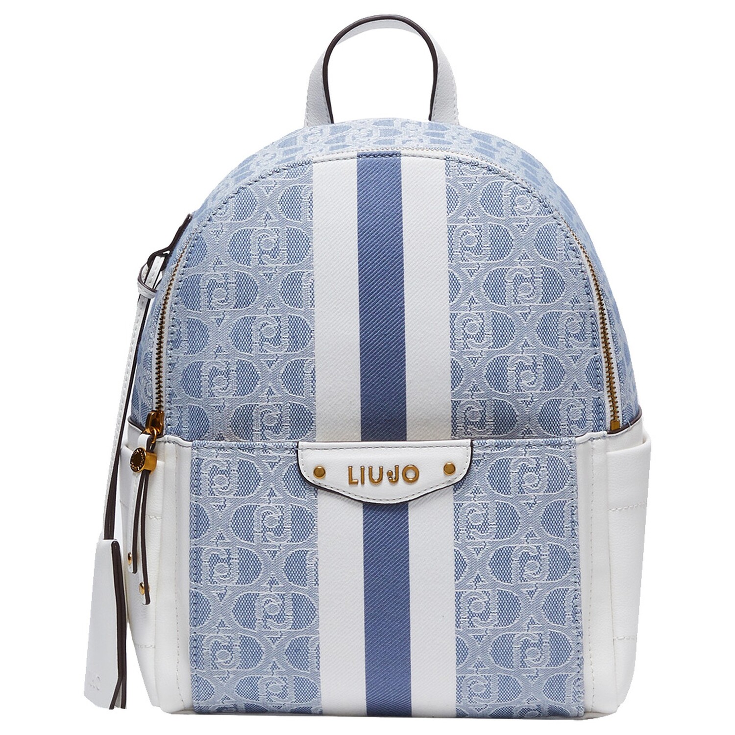 

Рюкзак Liu Jo Adonide M 31 cm, цвет blue denim