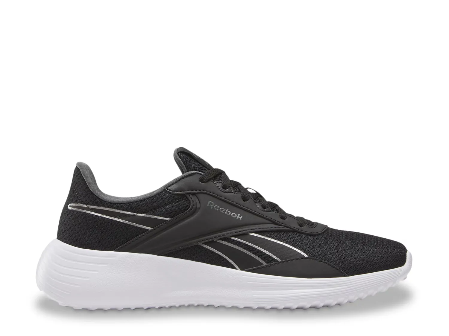 

Кроссовки Lite 4 Running Shoe Reebok, черно-белый