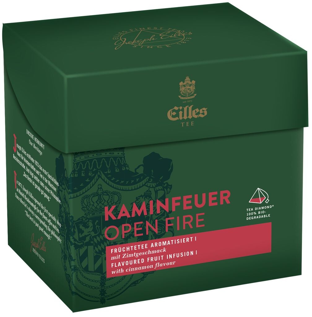 

Чай EILLES TEE Diamond CHIMNEY FIRE в пакете-пирамиде, коробка 20 шт.