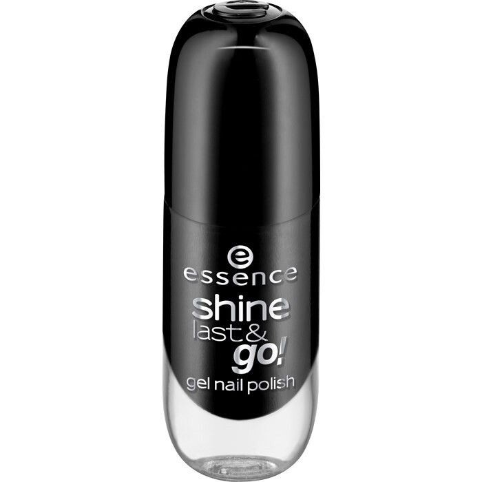 

Лак для ногтей Shine Last & Go Esmalte de Uñas Essence, 46 Black is back