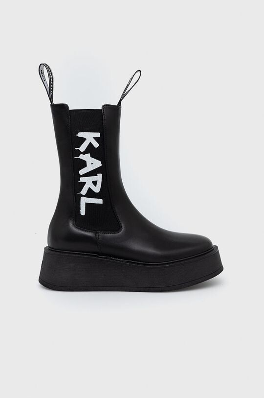 

Кожаные ботинки челси ZEPHYR Karl Lagerfeld, черный